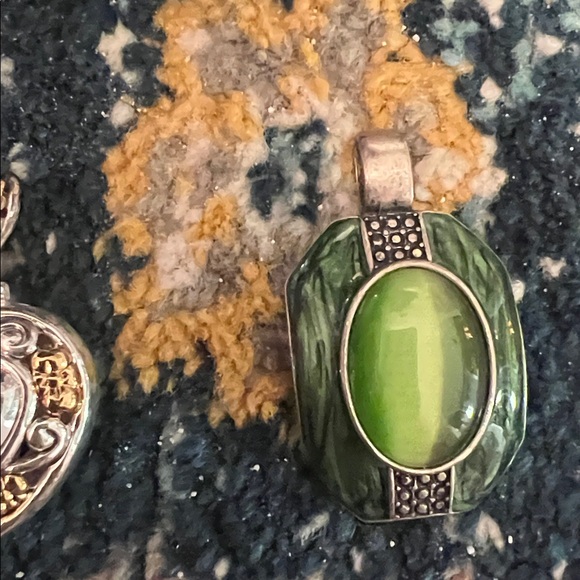 Chaps Turquoise Pendant Necklace set - Picture 5 of 9